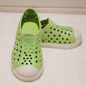 Green Toddler Slip-ons